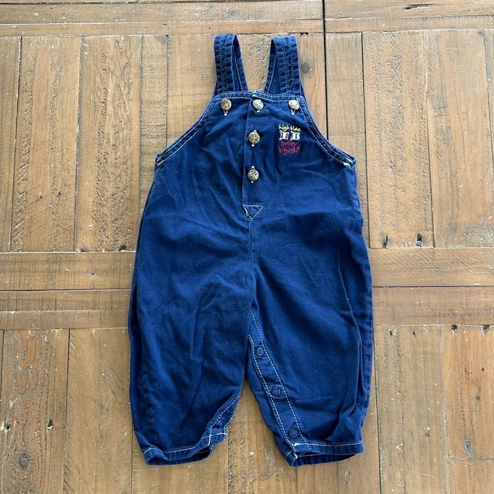 Oshkosh vintage button front overalls